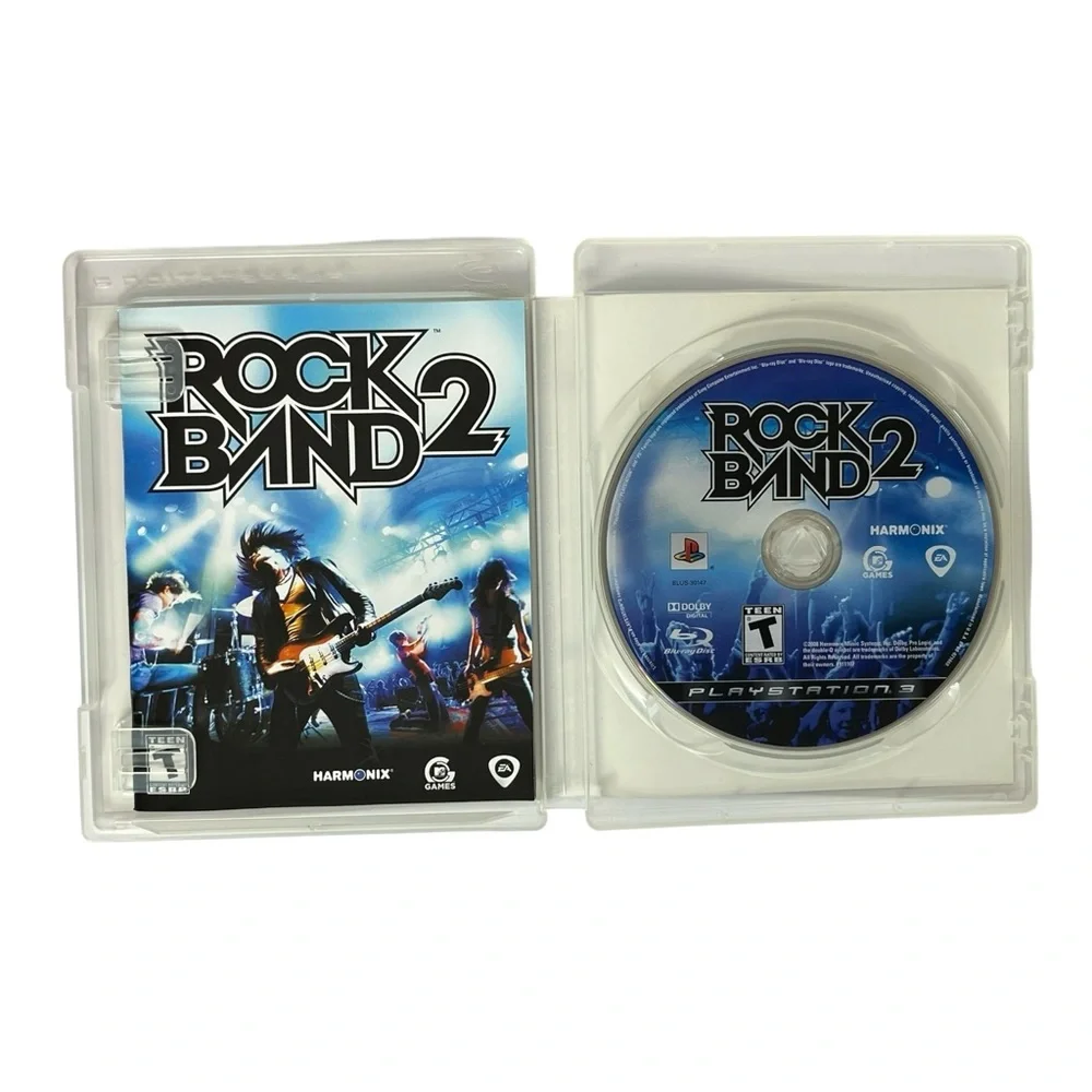 Rock Band‎ 2 PLAYSTATION 3 PS3 Complete With Manual